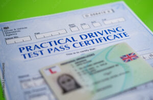 practical test certificate, provisional drivers licence uk​, DVLA driving licence