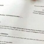 theory test certificate, Check my driving licence points